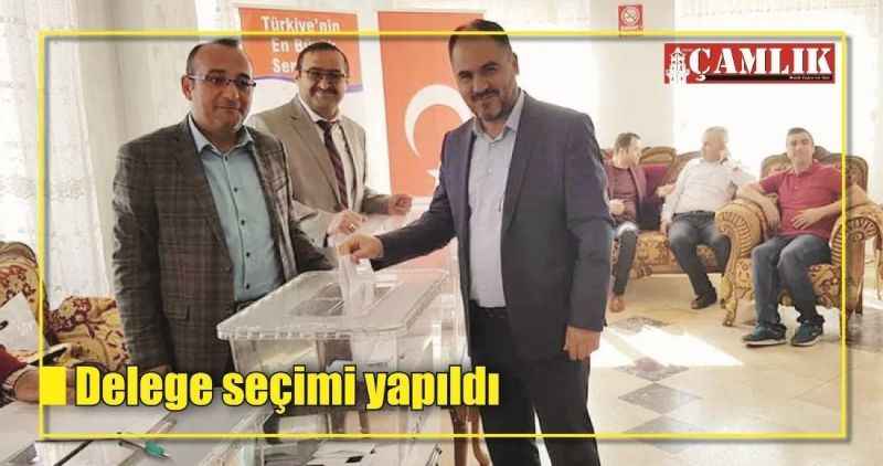 Delege seçimi yapıldı