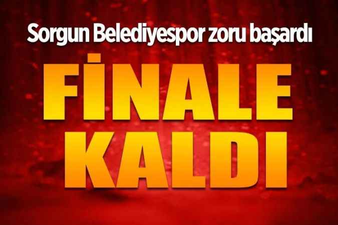 Sorgun Belediyespor U-15  takımı Mersin U-15 takımı ile final maçı oynayacak
