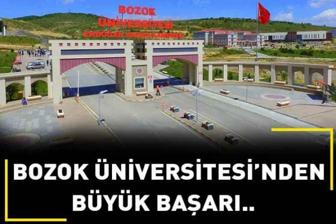 Bozok Üniversitesi’nden  Büyük başarı