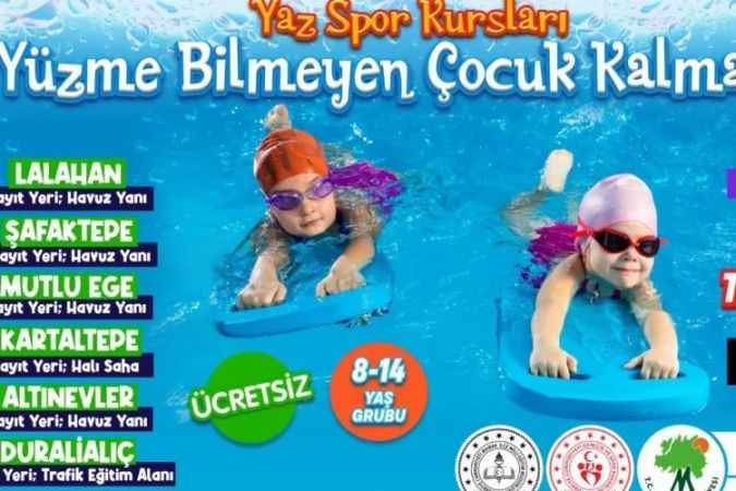 Ankara'da yüzme bilmeyen çocuk kalmayacak
