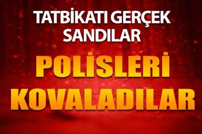 Filmleri Aratmayan Tatbikatı Gerçek Sandılar, Hırsız Kılığındaki Polisi Yakalamaya Çalıştılar