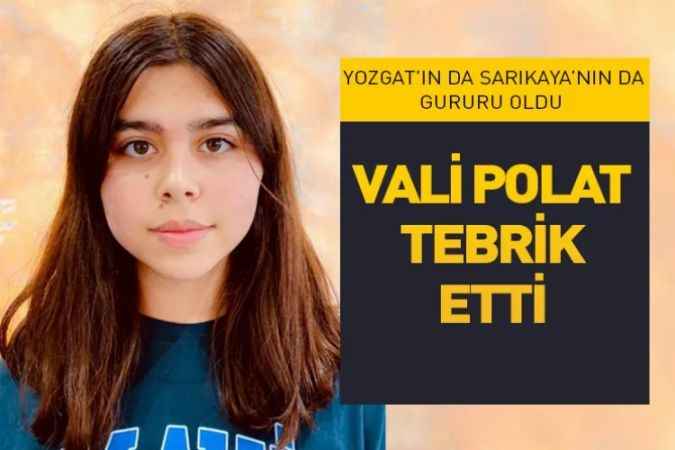 Yozgat'ın da Sarıkaya'nın da gururu oldu