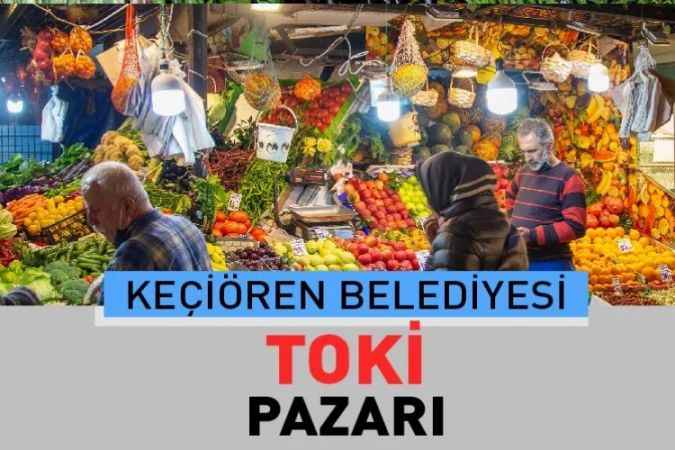 Ankara Keçiören Şenyuva Mahallesindeki Toki, Halk Pazarında Taze Sebze ve Meyveyi Bulacağınız Pazar Güncel Fiyatları