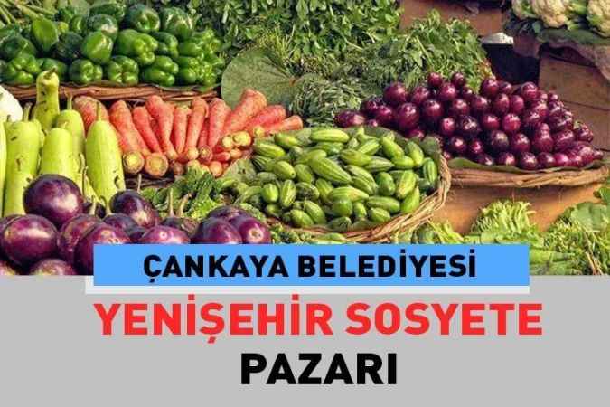 Ankara Çankaya Yenişehir Mahallesindeki Yenişehir, Halk Pazarında Taze Sebze ve Meyveyi Bulacağınız Pazar Güncel Fiyatları 24 Haziran 2023