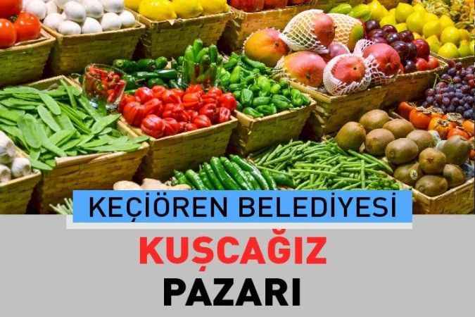 Ankara Keçiören Kuşcağız Mahallesindeki Bilgili, Halk Pazarında Taze Sebze ve Meyveyi Bulacağınız Pazar Güncel Fiyatları