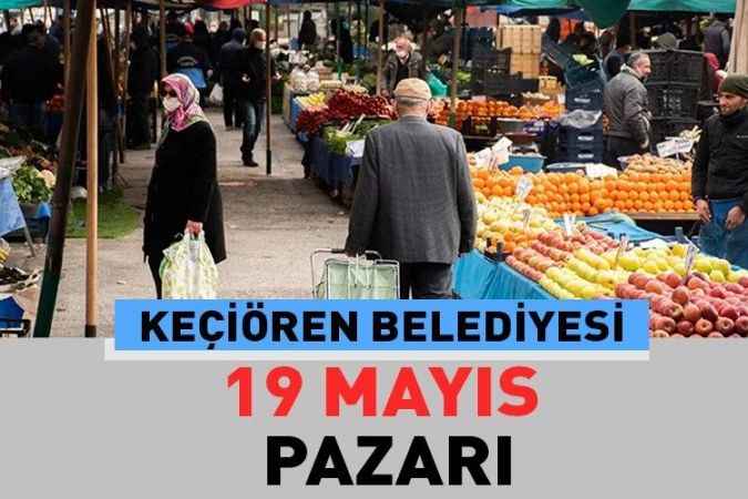 Ankara Keçiören 19 Mayıs Mahallesindeki 19 Mayıs, Halk Pazarında Taze Sebze ve Meyveyi Bulacağınız Pazar Güncel Fiyatları