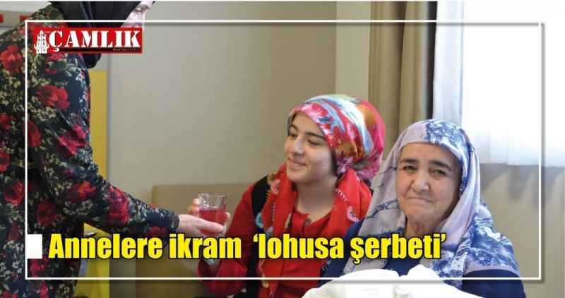 Annelere ikram  'lohusa şerbeti'
