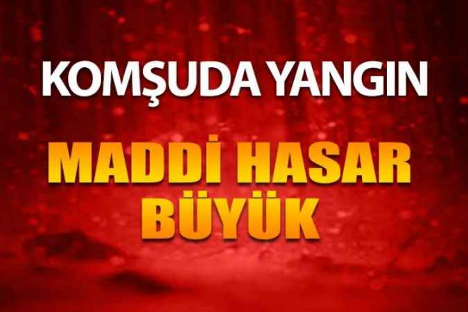 İkinci El Araç Galerisinde Çıkan Yangın Paniğe Neden Oldu