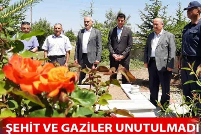 Boğazlıyan'da Şehit Kabirleri ve Şehit Aileleri Ziyareti