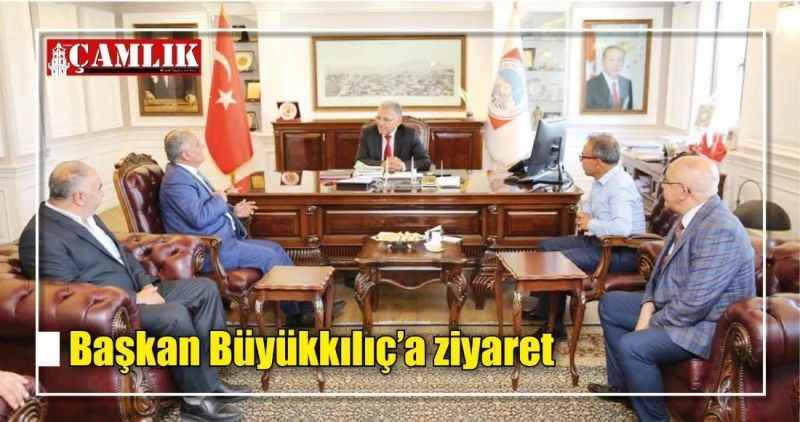 Başkan Büyükkılıç'a ziyaret