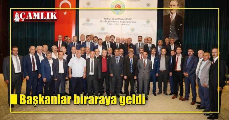 Başkanlar biraraya geldi