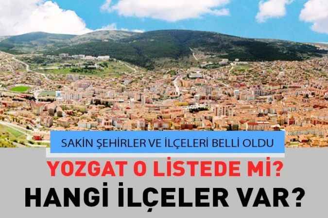 Türkiye'den 22 İlçe 'Sakin Şehir' Listesinde, Onlar Sakin Biz Değil Miyiz?