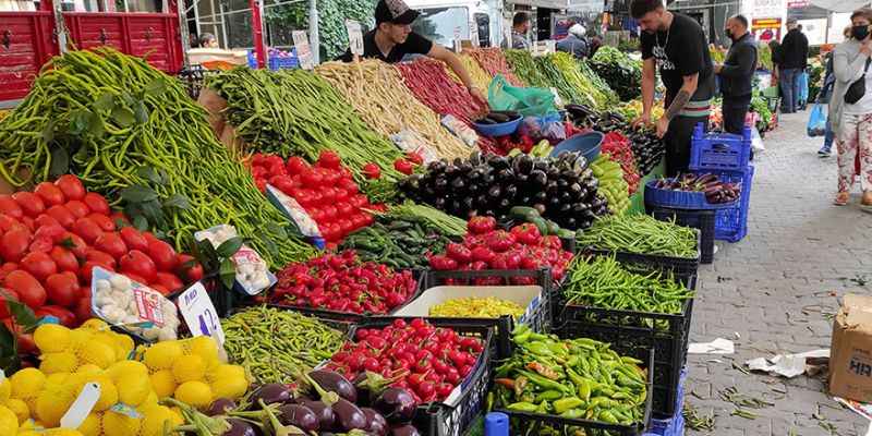 Türkiye’nin Bu Haftaki En Ucuz Halk Pazarı Ankara Keçiören İlçesi Kanuni Semt  Pazarı