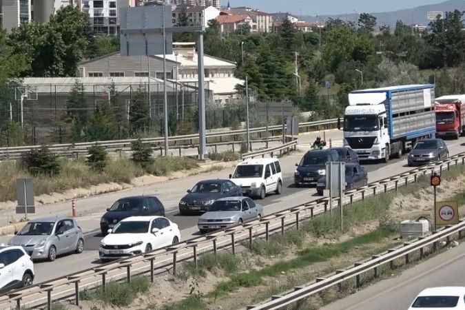 Kilit nokta Kırıkkale’den 800 bin araç geçti
