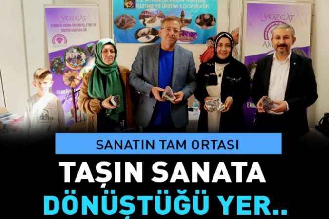 Yozgat'ta Taşın Sanata  Dönüştüğü Yer