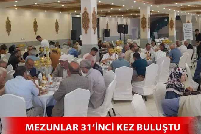 Yozgat’ta İmam Hatip Mezunları hasret giderdi