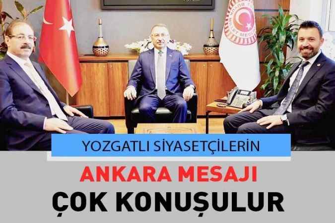 Yozgatlı Siyasetçilerden Ankara’da Üst Düzey Buluşma. Ne Konuştular, Geleceğe Dair Neler Konuştular?