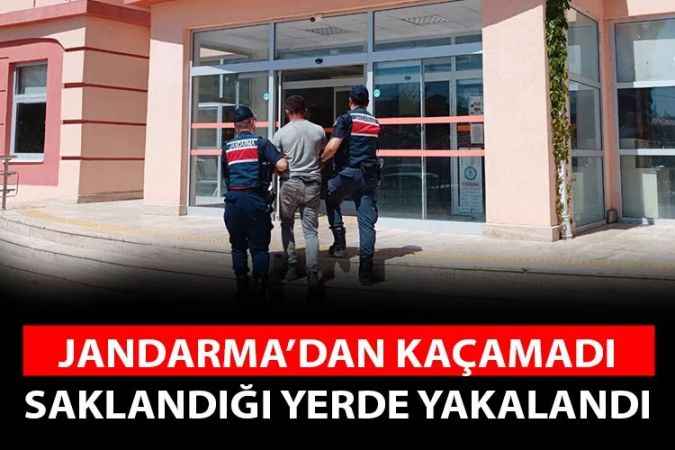 Yozgat'ta hakkında 20 yıl kesinleşmiş şahıs Jandarma ekipleri tarafından yakalandı
