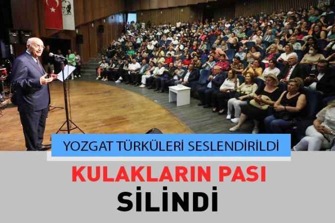Yozgat’ın Da Türkülerinin Okunduğu “Bu Toprağın Türküleri” Konseri Kulakların Pasını Sildi