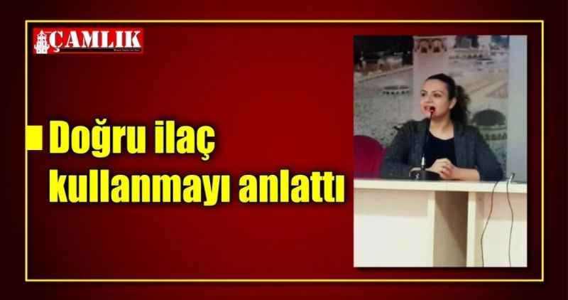Doğru ilaç kullanmayı anlattı
