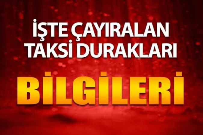 Yozgat’ın Çayıralan İlçesinde Kaç Taksi Durağı Var? Durakların Adresleri Ve Telefon Numaraları Neler?