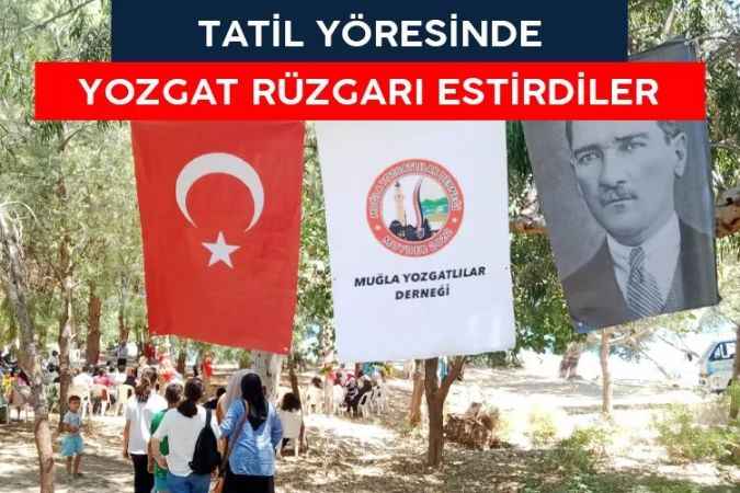 Muğla’da Yozgat havası… Gurbetteki Yozgatlılar’ı bir araya getiren güç dernekler bu kez omaç şenliğinde bir araya getirdi.