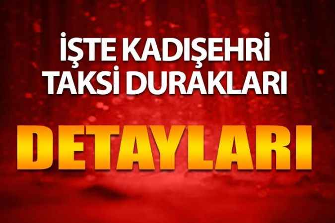 Yozgat’ın Kadışehri İlçesinde Kaç Taksi Durağı Bulunuyor? Bu Taksi Duraklarının Adres Ve Telefon Numaraları Neler?