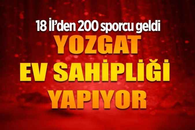 Anadolu Yıldızlar Ligi Osman Bayrakdar Sezonu Güreş Grup Müsabakaları Yozgat ev sahipliği yapıyor