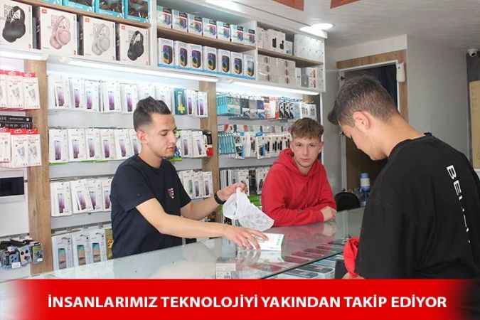 Yozgat Cep Market İletişim Sahibi Ali İhsan Parlak, Teknolojinin geleceği her zaman vardır