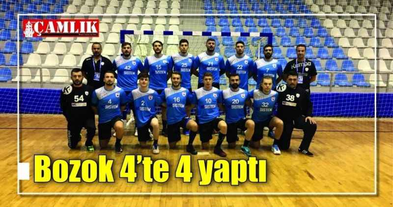 Bozok 4'te 4 yaptı