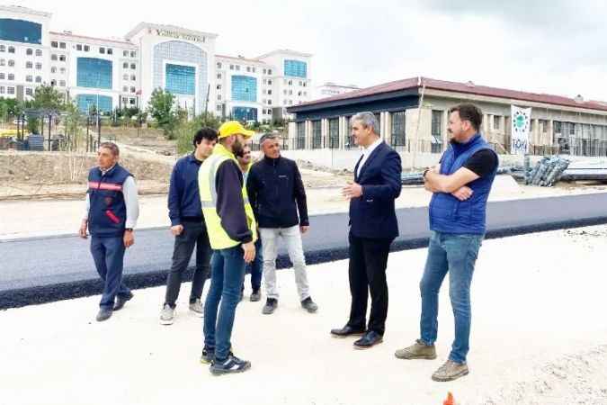 Bulvarda Çalışmalar Hız Kesmeden Devam Ediyor
