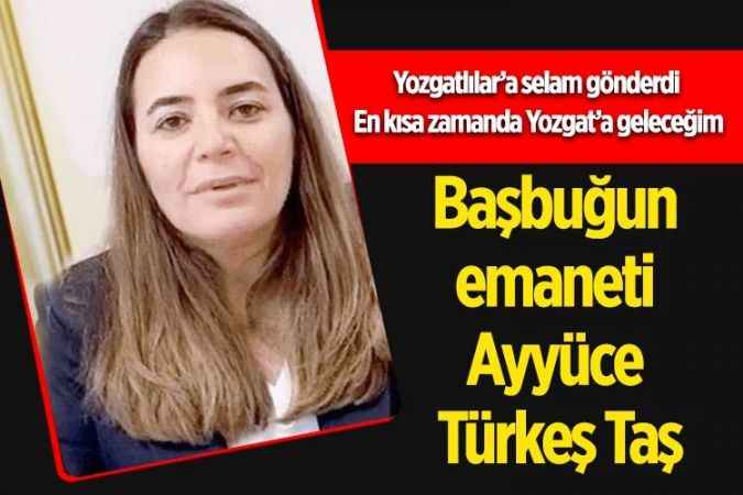 Başbuğ Alparslan Türkeş'in kızı İYİ Parti Adana Milletvekili Ayyüce Türkeş Taş'tan Yozgatlılar'a anlamlı mesaj