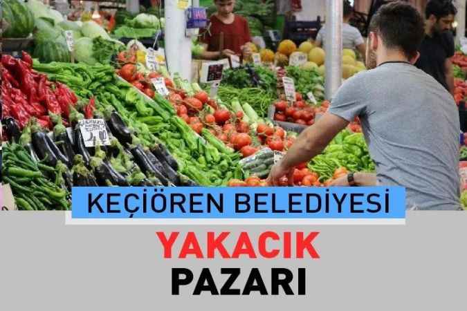 Türkiye’nin Bu Haftaki En Ucuz Halk Pazarı Ankara Keçiören İlçesi Yakacık Semt  Pazarı