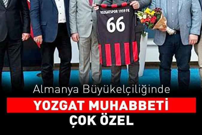 Almanya büyükelçiliğinde hangi Anadolu şehri konuşuldu. Detayı haberimizde.
