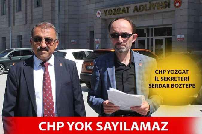 CHP Yozgat İl Teşkilatı TRT'ye suç duyurusunda bulundu