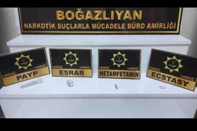 Yozgat Emniyeti Uyuşturucuya Geçit vermiyor