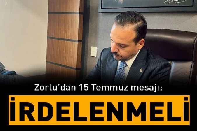 İYİ Parti Ankara Milletvekili ve Basın Sözcüsü hemşehrimiz Kürşad Zorlu’dan mesaj: Her yönü ile irdelenmeli!