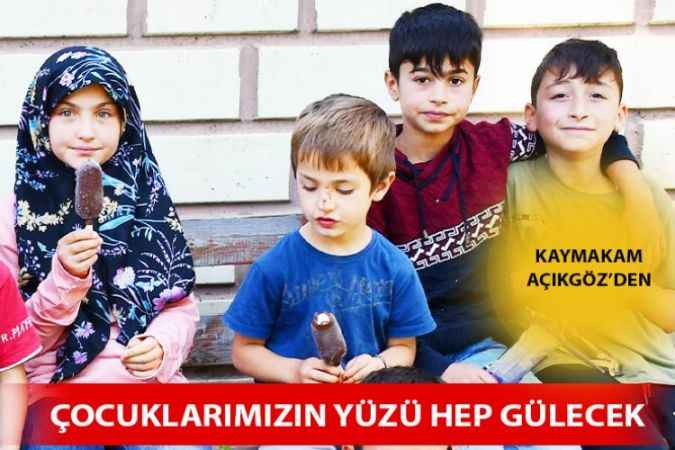 Çocukların Yüzü Hep Gülecek