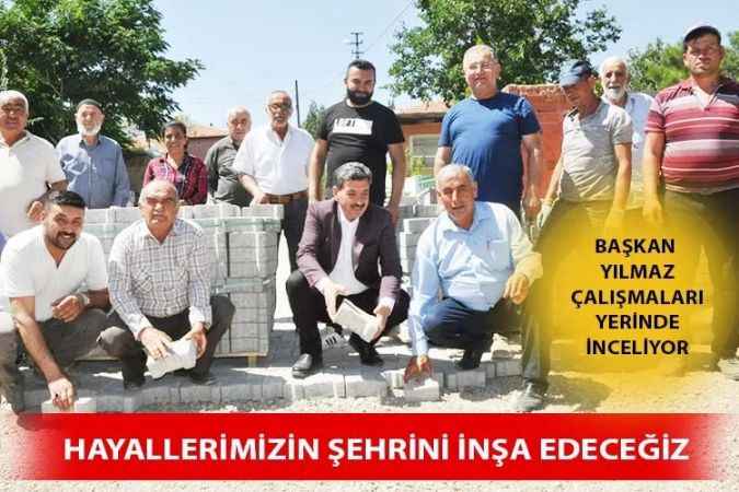 Başkan Yılmaz, Yol Çalışmalarını Yerinde İnceledi