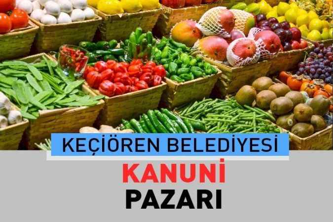 Türkiye’nin Bu Haftaki En Ucuz Halk Pazarı Ankara Keçiören İlçesi Kanuni Semt  Pazarı