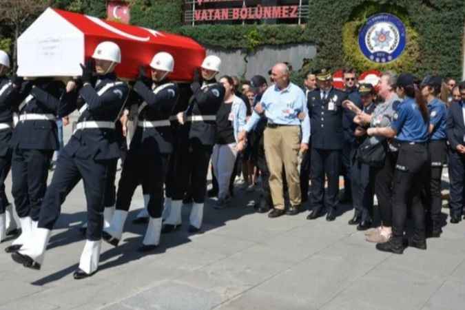 Şehit polis Alp Efe Bekit, son yolculuğuna uğurlandı