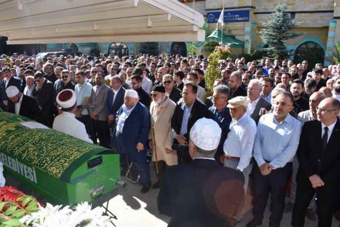 Hayırsever İş insanı Bilal Şahin'in oğlu Şevket Şahin son yolculuğuna uğurlandı