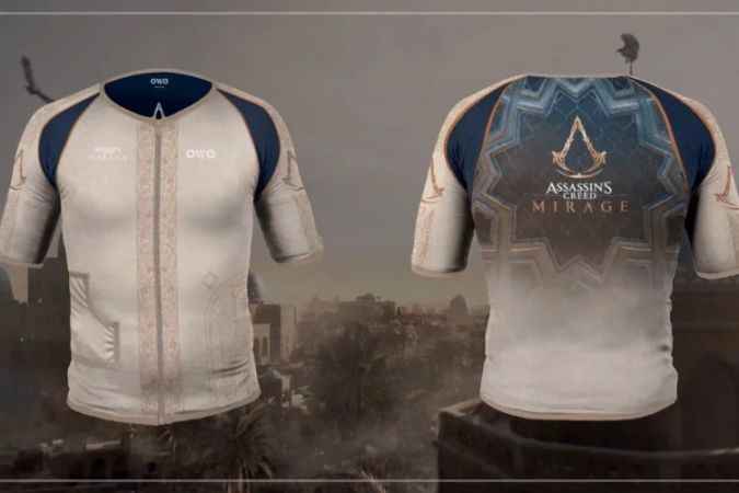 Assassin's Creed Mirage ile gerçek bir suikastçı gibi oynayarak her darbeyi hissetmek için özel bir gömlek tanıtıldı!