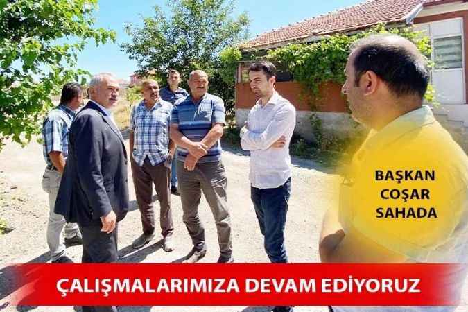 Başkan Coşar Bir Dizi Ziyaretlerde Bulundu
