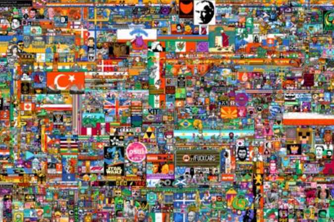 Zamanında Gündeme Damga Vurmuştu...  Büyük Reddit Place Etkinliği Başladı!