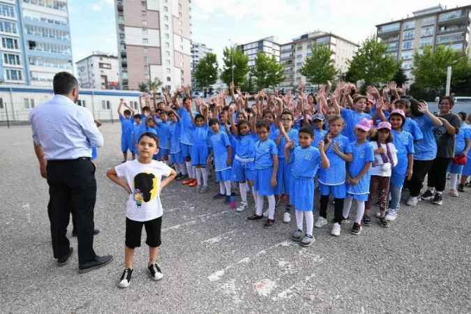Belediye'den sporculara malzeme desteği!
