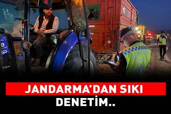Yozgat'ta Jandarma’dan yoğun denetim