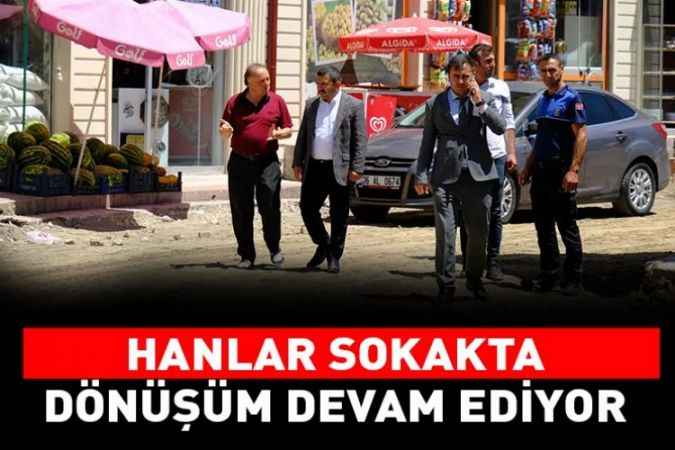 Akdağmadeni Hanlar sokakta  Dönüşüm devam ediyor