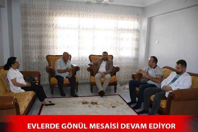 Yozgat Şehir Hastanesi Başhekimi Kozan, Evlerde Gönül Mesaisine devam ediyor