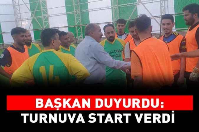 Çayıralan'da Turnuva start verdi